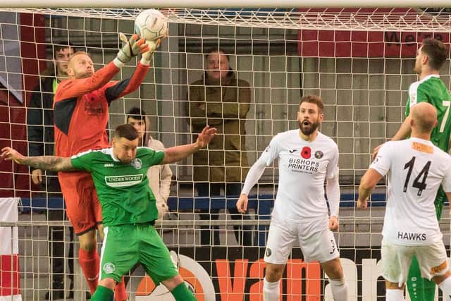 Goalkeeper Ryan Young has departed the Hawks. Picture: Keith Woodland
