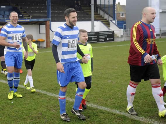 Aaron Haggard helped organise a charity match in Gosport earlier this year to raise money for the late AFC Dynamo coach, Ronnie Williamson. Picture: Ian Hargreaves