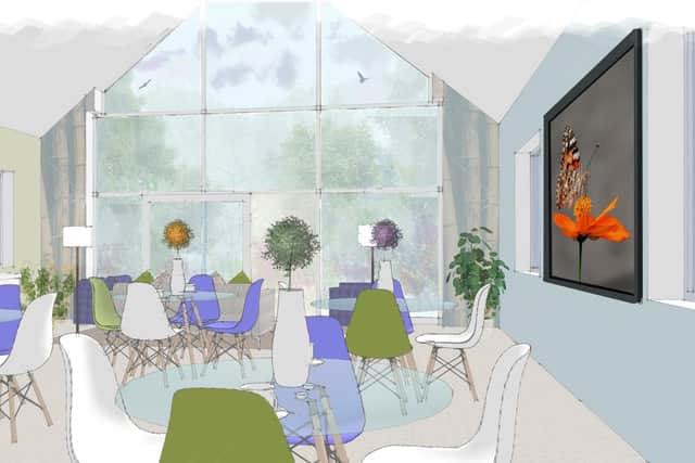 The area for patients and families will also be given a makeover
