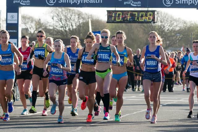 Great South Run is next weekend.
