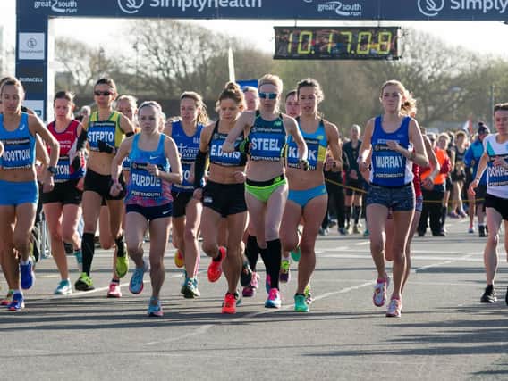 Great South Run is next weekend.