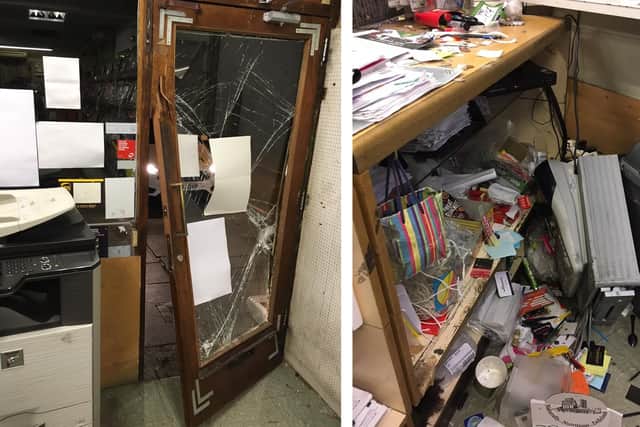 Queens Parade News in Gosport was broken into at 3.50am on Saturday