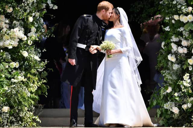 Prince Harry and Meghan Markle. Picture: Ben Stansall/PA Wire