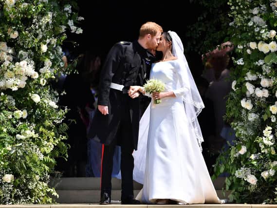 Prince Harry and Meghan Markle. Picture: Ben Stansall/PA Wire