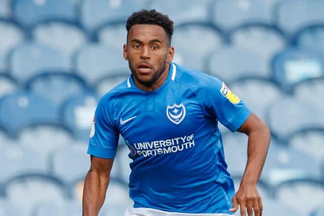 Pompey full-back Nathan Thompson