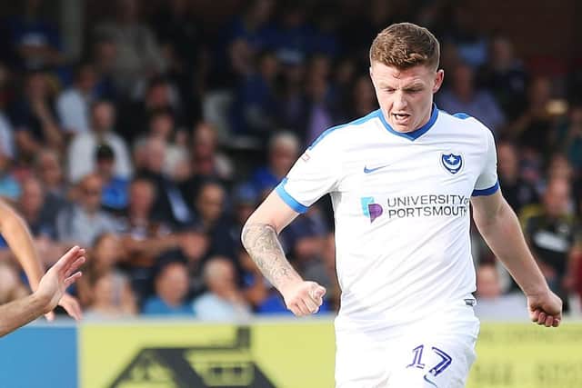 Pompey's Dion Donohue. Picture: Joe Pepler