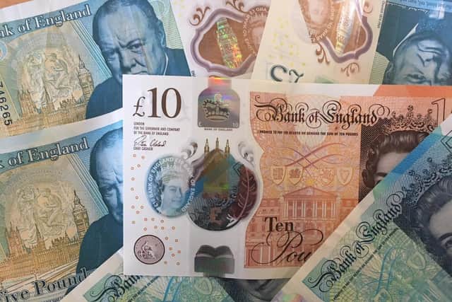 Kieran was relieved the only cash Louie has dispensed of was 10 to the dog