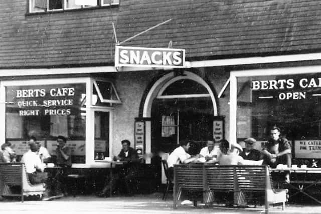 Berts caf on Southampton Road, Portchester.