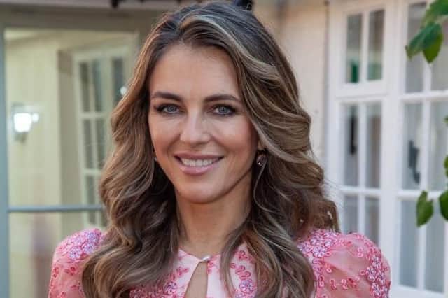 Actress and model Elizabeth Hurley has praised the work by the Breast Cancer Haven, Wessex in Titchfield during a visit to the site