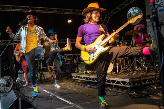 Charmed Life Festival at Victoria Park in Portsmouth City Centre - Andy and the Odd Socks Picture: Vernon Nash (180434-042)