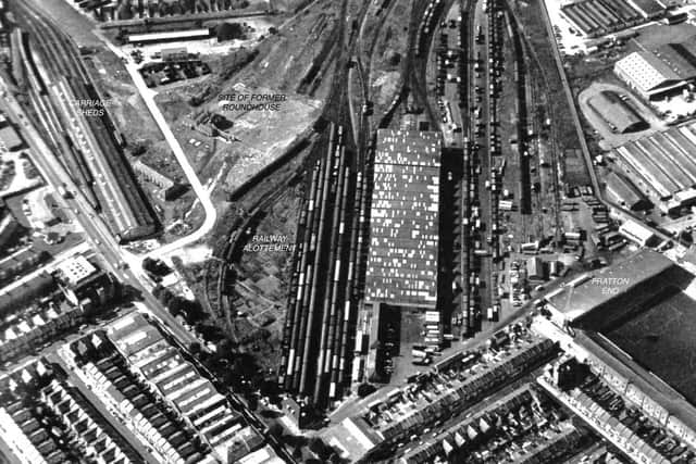 THEN: For those of you who shop at the Fratton Centre, this is what you missed. Fratton Goods Yard, 1973.