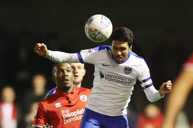 Pompey midfielder Danny Rose. Picture: Joe Pepler