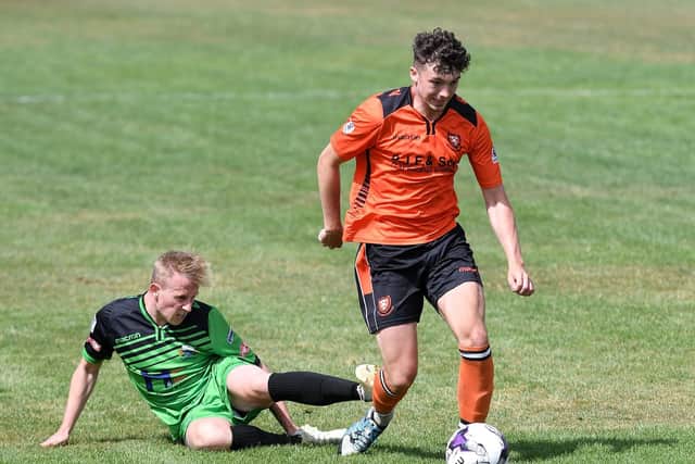 Dale Mason was on target for AFC Portchester. Picture: Neil Marshall