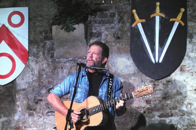 Nathan Ball was at the Square Tower, Old Portsmouth. Picture: Paul Windsor.