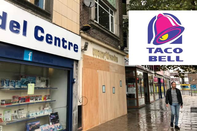 Workers are renovating the former Martha's nightclub in Commercial Road, Portsmouth, which will be turned into a Taco Bell 
Picture: Kimberley Barber