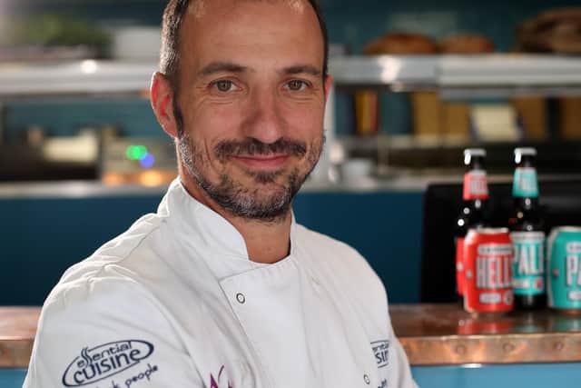 Gary Moreton-Jones, co-owner of Southsea's The Fisherman's Kitchen, is delighted with the news. Photo: Chris Moorehouse.
