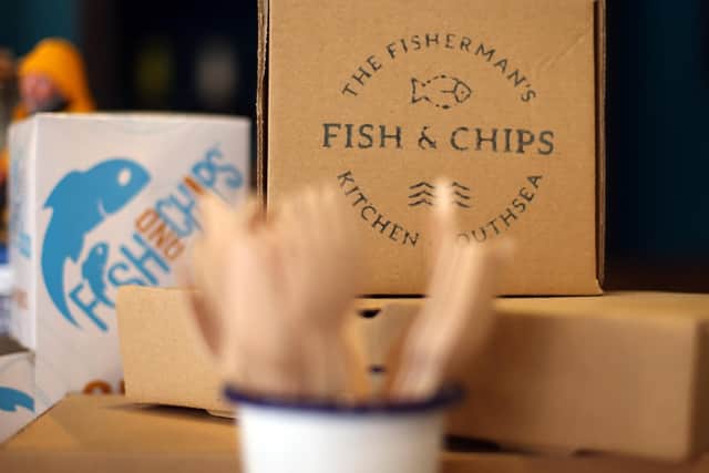 The Fisherman's Kitchen, in Southsea, was praised for its use of eco-friendly packaging. Photo: Chris Moohouse