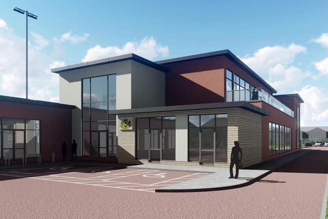 What the redeveloped clubhouse will look like