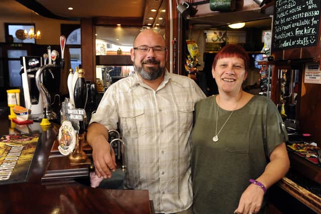 The Eastfield Hotel in Prince Albert Road, Southsea, Hampshire is now run by Paul Cartwiright and his wife Jayne Cartwright
