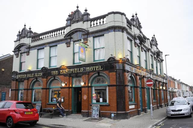 The Eastfield Hotel in Prince Albert Road, Southsea