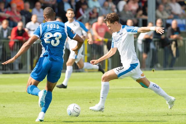 Alfie Pavey will be hoping to rediscover his goal touch against Met Police. Picture: Keith Woodland
