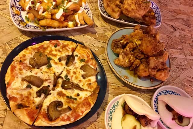 Tapas of food from around the world