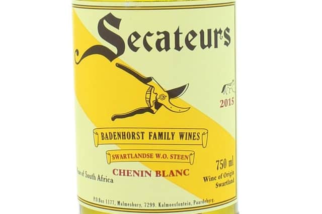 AA Badenhorst Secateurs Chenin Blanc 2017, Swartland