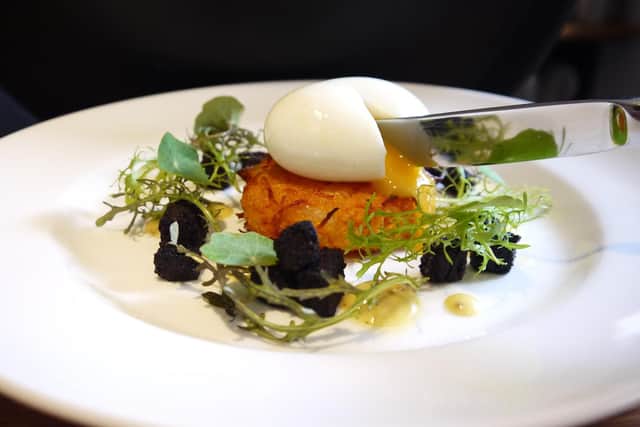 Sweet potato rosti