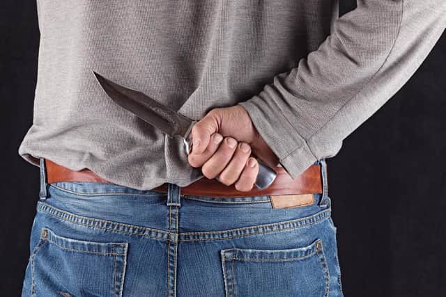 Knife crime is on the rise again. Picture: Shutterstock