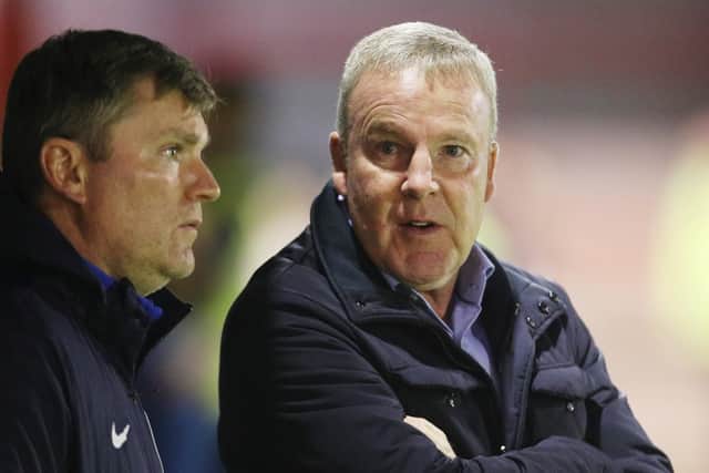 Kenny Jackett has called for a 'top-class' display against Fleetwood on Saturday. Picture: Joe Pepler