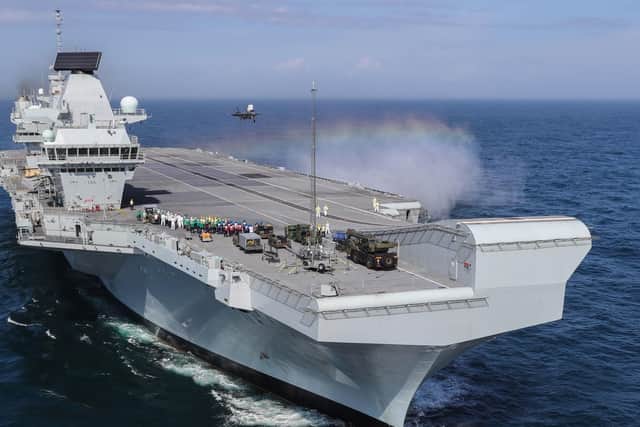 Picture: Kyle Heller/Royal Navy/MoD/Crown copyright/PA Wire