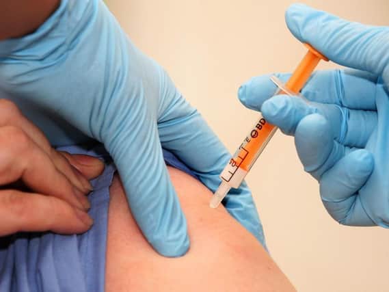 People are being encouraged to have the flu vaccination