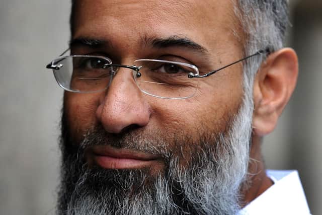 Anjem Choudary has been released from jail. Picture: Nick Ansell/ PA Wire
