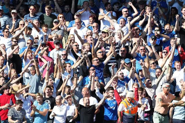 Mark Catlin fears fan presence could be cut at Fratton Park in the long-term. Picture: Joe Pepler
