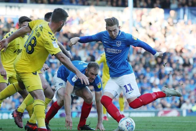 Pompey v Fleetwood Town. Picture: Joe Pepler