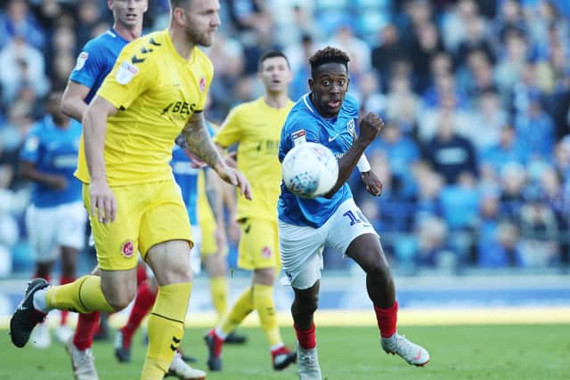 Pompey v Fleetwood. Picture: Joe Pepler