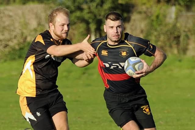Jonathan Branston scored all of his conversions for Southsea Nomads in their win over Chineham. Picture: ian Hargreaves