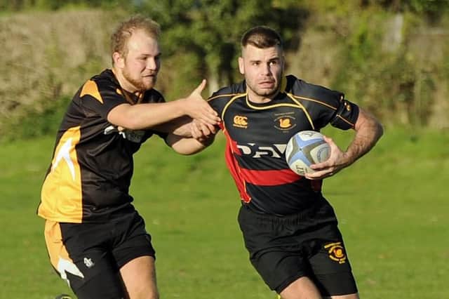 Jonathan Branston scored all of his conversions for Southsea Nomads in their win over Chineham. Picture: ian Hargreaves