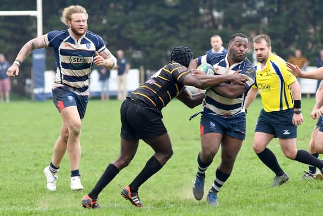 Jerome Trail scored against London Cornish. Picture: Neil Marshall