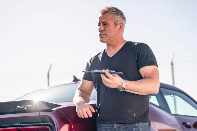 Matt LeBlanc who will leave Top Gear after the next series