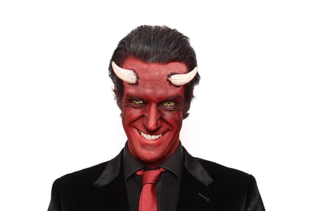 Marcus Brigstocke was at the New Theatre Royal, Portsmouth.