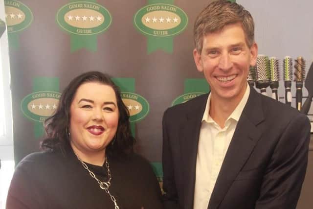 Kelly Shone-Adams and Gareth Penn from Good Salon Guide