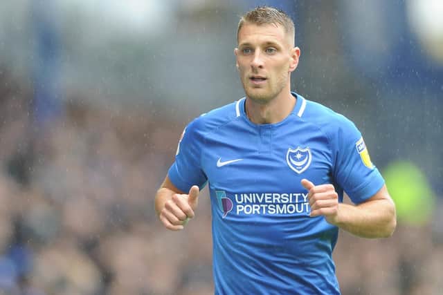 Pompey left-back Lee Brown Picture: Joe Pepler
