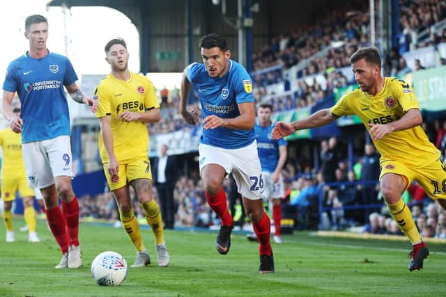 League One leaders Pompey beat Fleetwood on Saturday. Picture: Joe Pepler