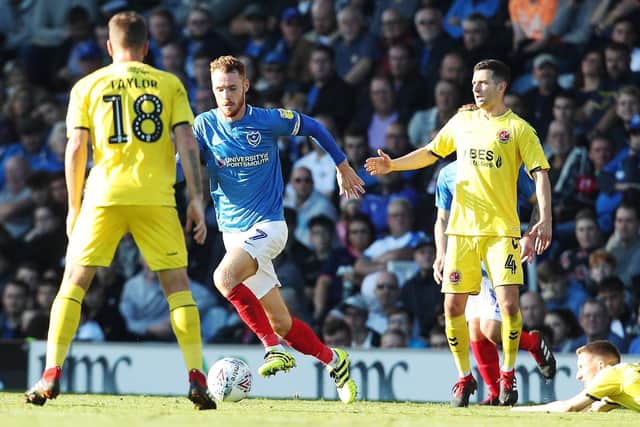 Pompey are flying high at the top of League One. Picture: Joe Pepler