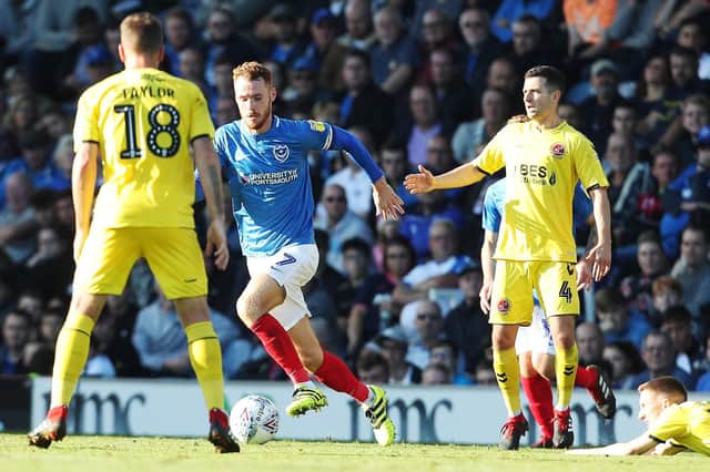 Pompey are flying high at the top of League One. Picture: Joe Pepler