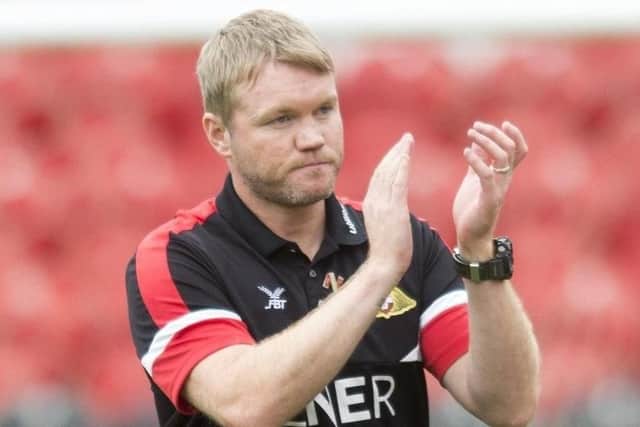 Doncaster Rovers boss Grant McCann