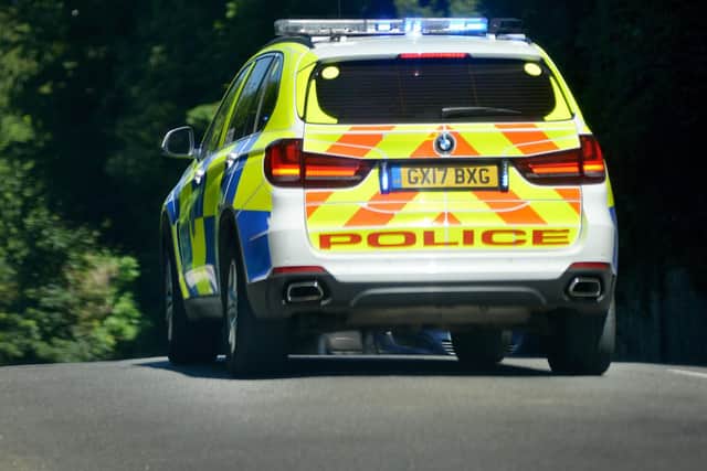 Ever been stuck behind a slow-moving police car desperate to overtake but too scared?