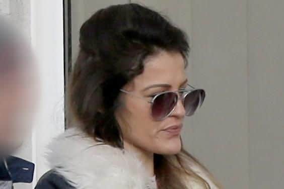 Roxanne Davis outside court at a previous hearing