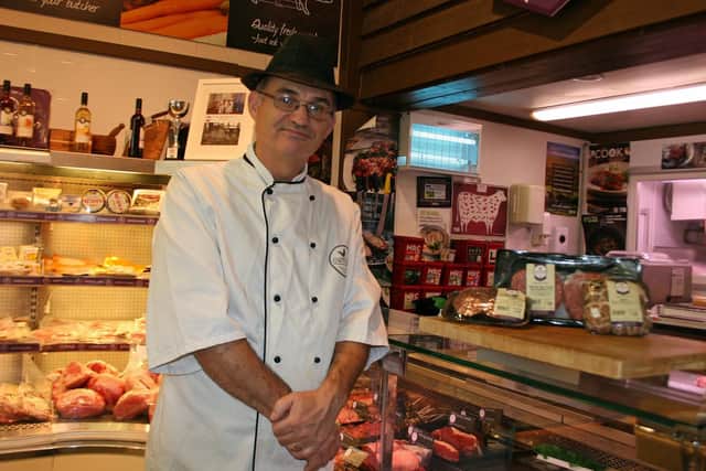 Owtons director John Harding, a butchery based at Garsons of Titchfield